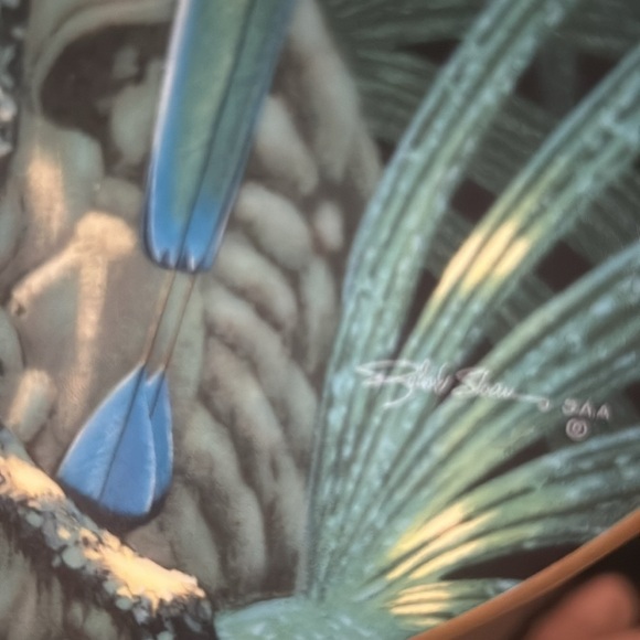 Miracles of the Rainforest Plate Collection Lenox 1995 - Picture 3 of 3